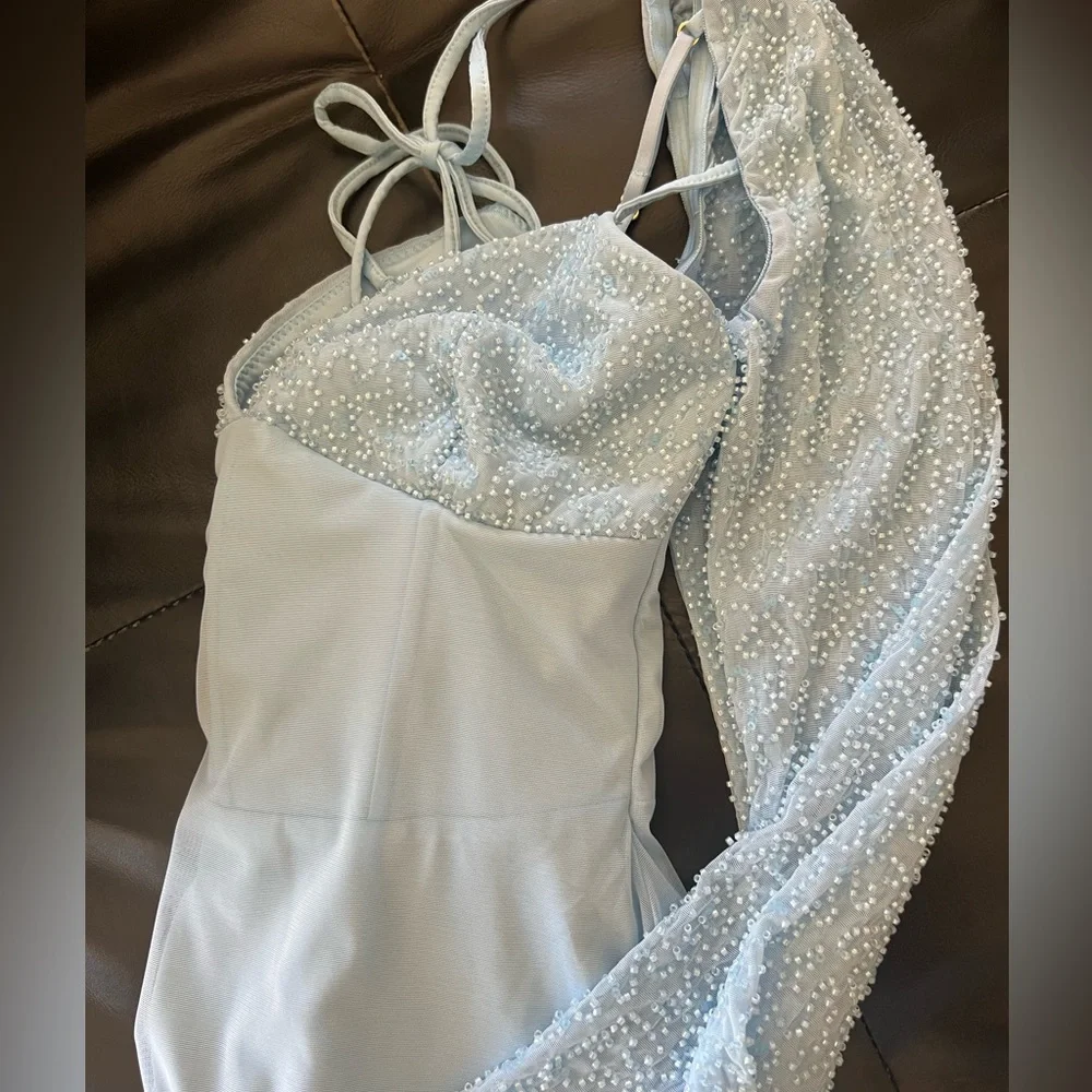 Oh Polly Naples Embelished Mini Dress - Picture 2 of 11